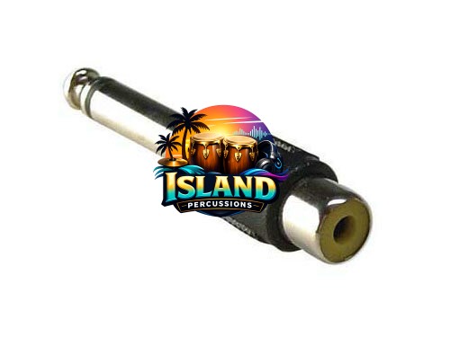 CBI RCA Female To 1/4" Male Connector