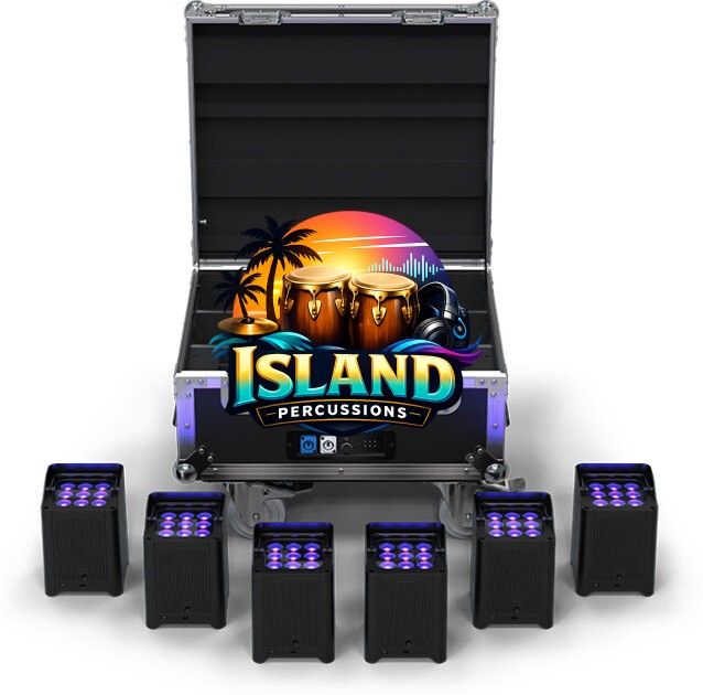 Chauvet DJ Freedom Flex H9 IP X6 Wireless Lighting Package