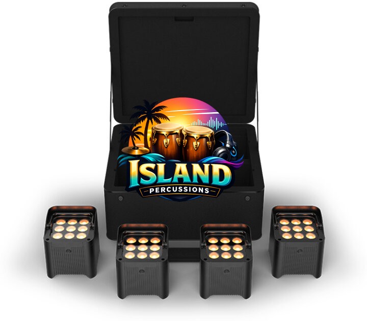 Chauvet DJ Freedom Par Q9 X4 Lighting Package