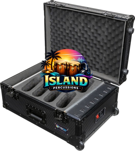ColorKey 8-Piece Carrying Case for MobilePar HEX 5