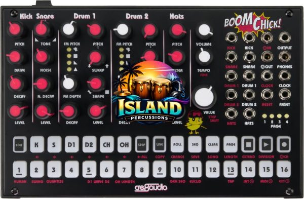 Cre8Audio Boom Chick Pure Analog Drum Machine