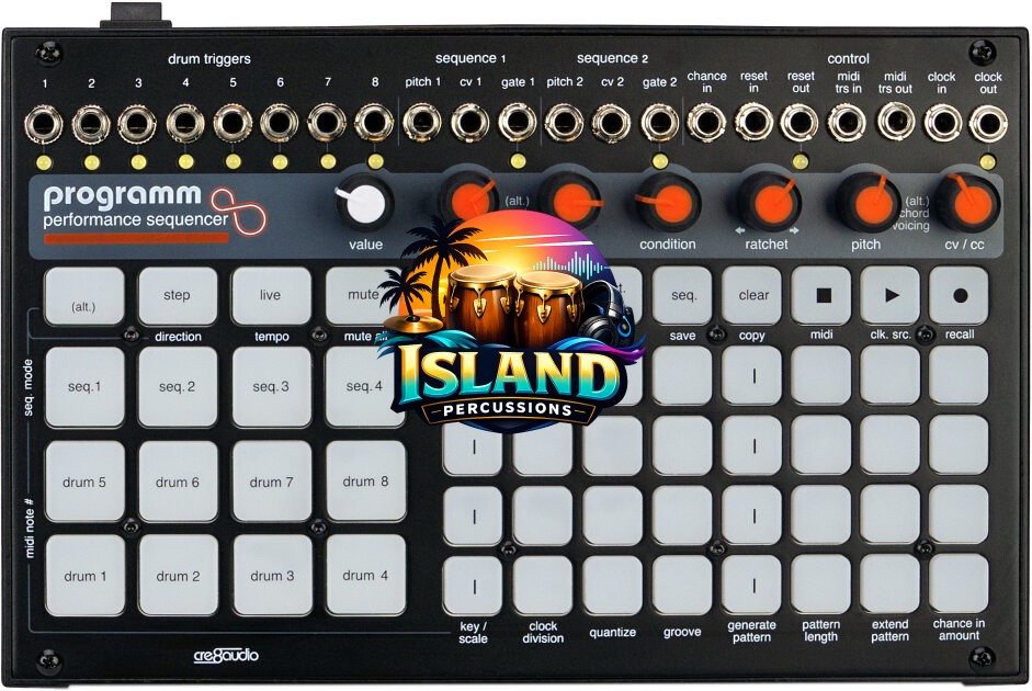 Cre8audio Programm Performance MIDI/CV Sequencer