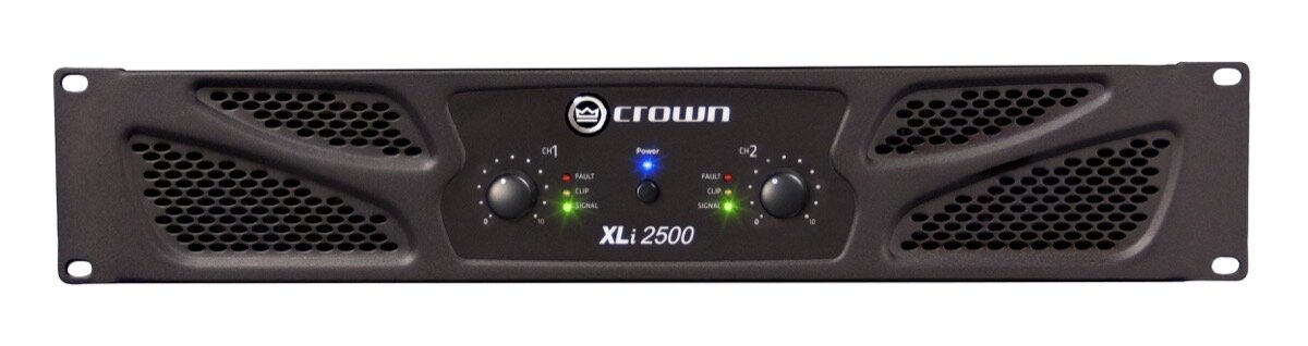 Crown XLi2500 Power Amplifier (750 Watts)