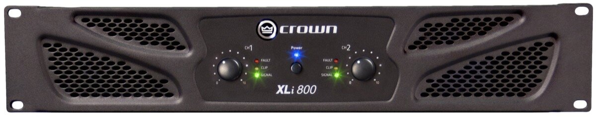 Crown XLi800 Power Amplifier (300 Watts)