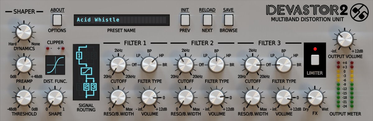 D16 Group Devastor 2 Audio Plug-in Software