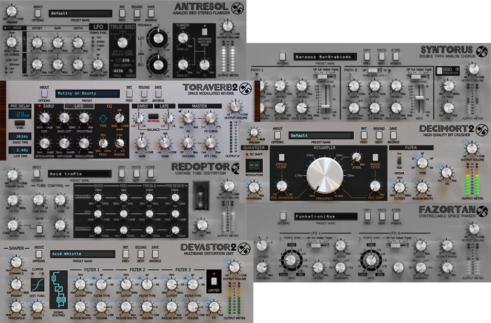 D16 Group SilverLine Audio Plug-in Effects Collection