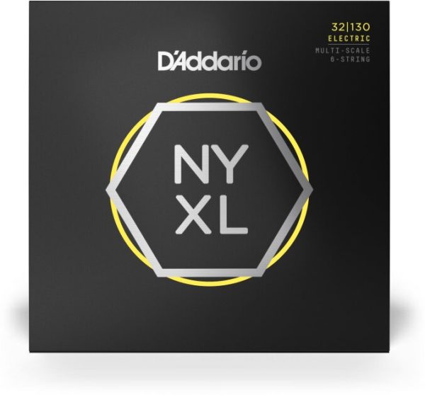 D'Addario Multi-Scale 6-String Electric Bass Strings