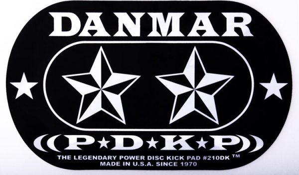 Danmar 210DK Double Kick Impact Pad Stars