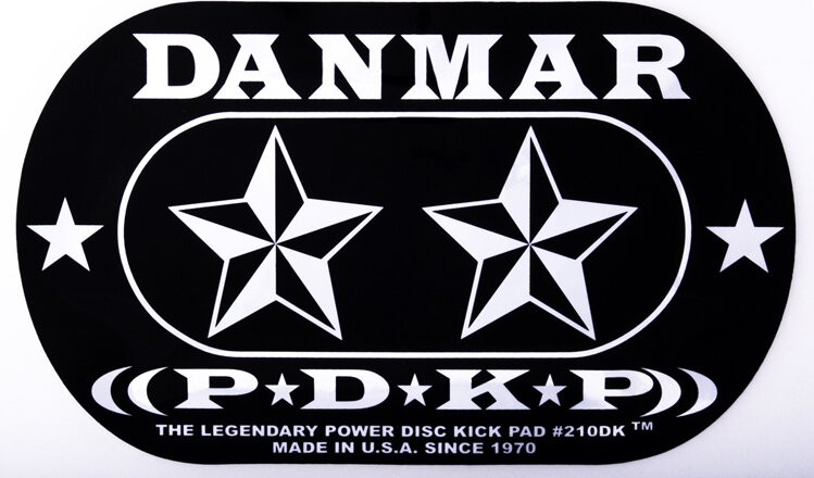 Danmar 210DK Double Kick Impact Pad Stars