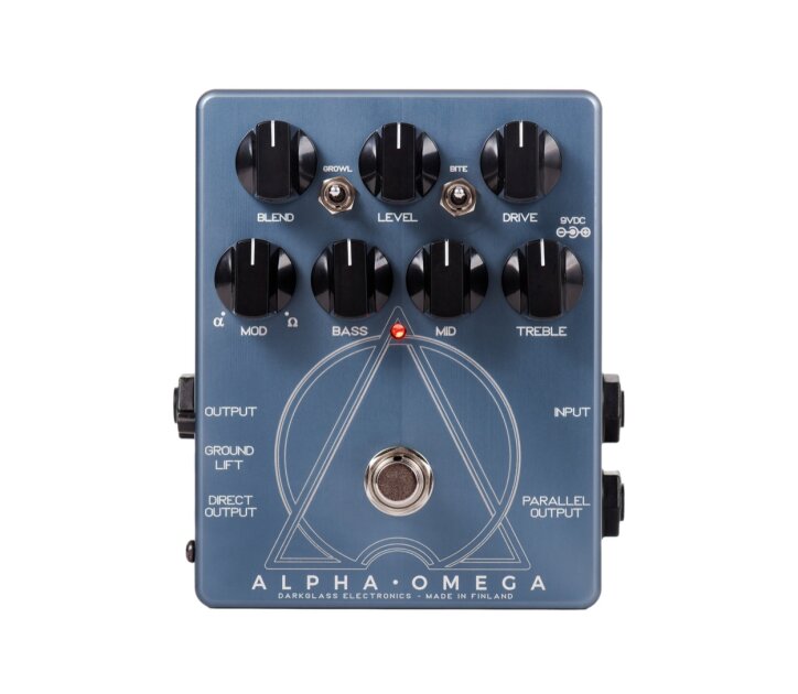 Darkglass Alpha-Omega Bass Distortion and Overdrive Pedal