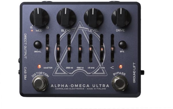 Darkglass Alpha-Omega Ultra V2 Bass Overdrive Pedal