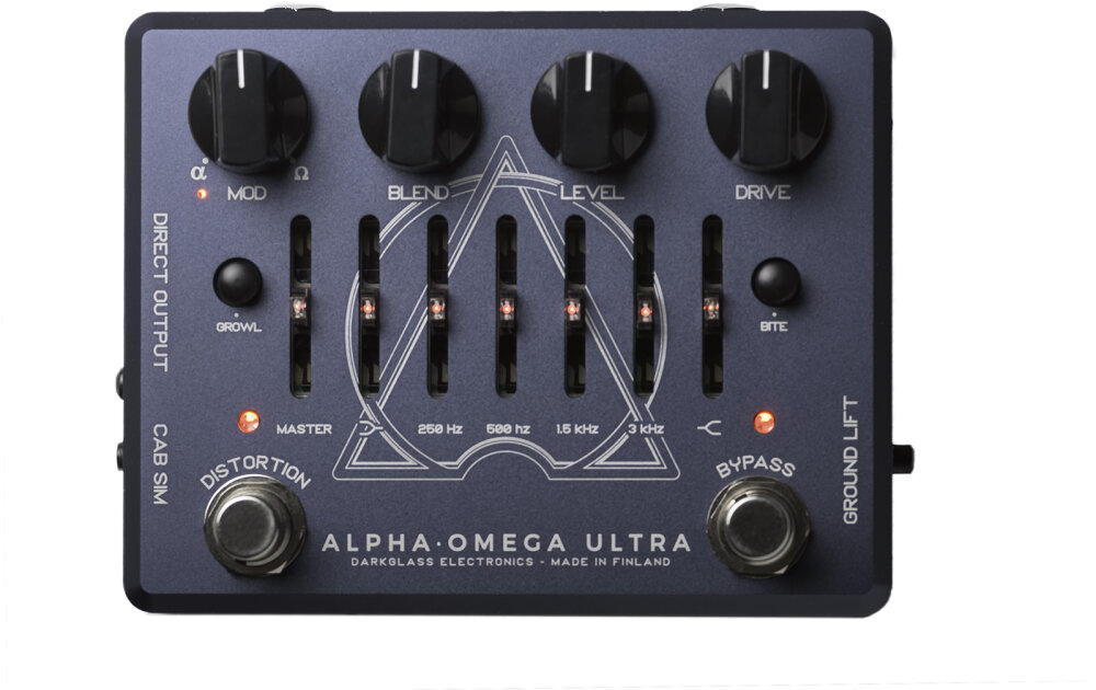 Darkglass Alpha-Omega Ultra V2 Bass Overdrive Pedal