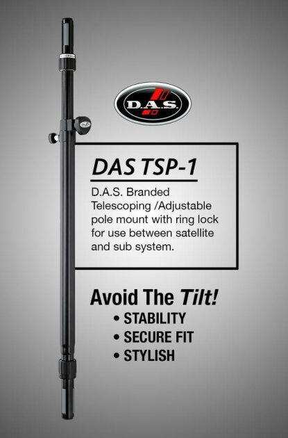 DAS Audio TSP-1 Telescoping Pole for Speakers