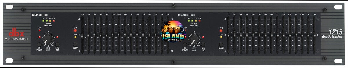dbx 1215 Dual 15-Band Graphic Equalizer
