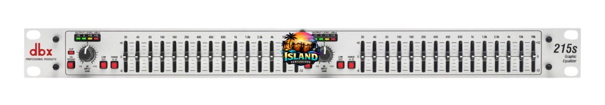 dbx 215S Dual 15-Band Graphic Equalizer