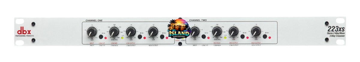 dbx 223XS Crossover (Stereo 2-Way, Mono 3-Way)