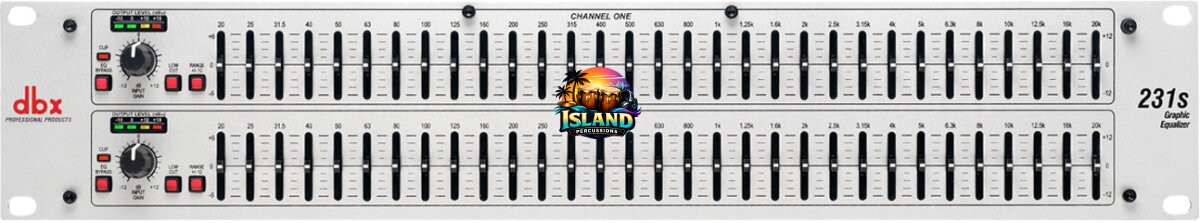 dbx 231S Dual 31-Band Graphic Equalizer