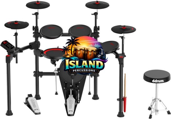 ddrum E-Flex Electronic Drum Kit, 9-Piece