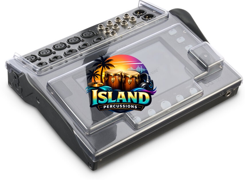 Decksaver Cover for Allen and Heath CQ12T Mixer