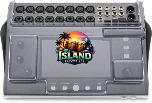 Decksaver Cover for Allen and Heath CQ18T Mixer