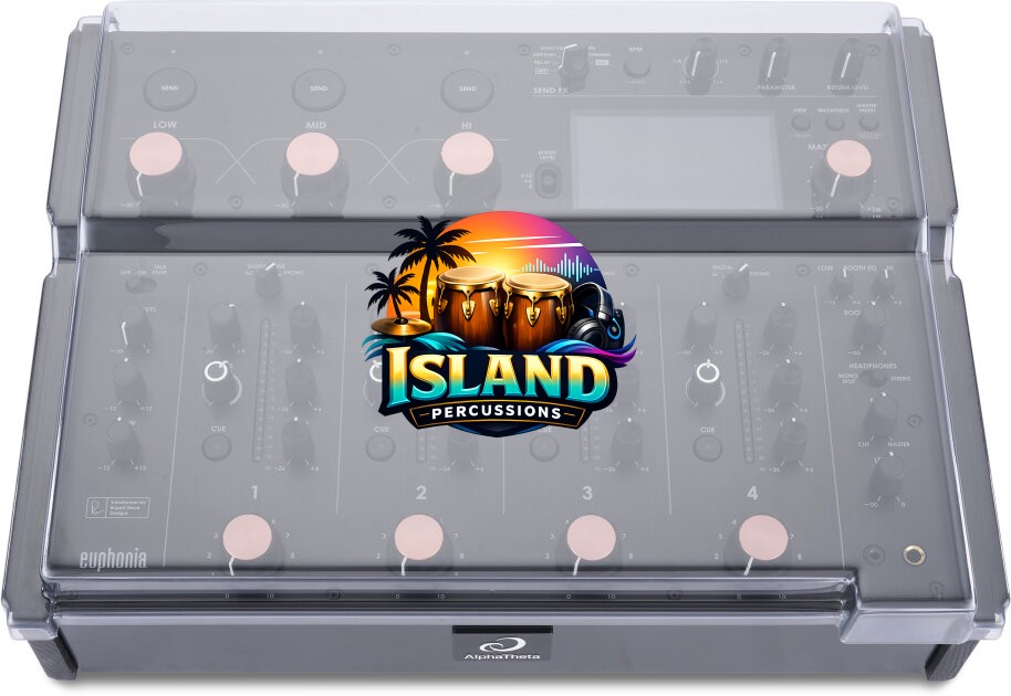 Decksaver Cover for AlphaTheta Euphonia (Soft Fit)