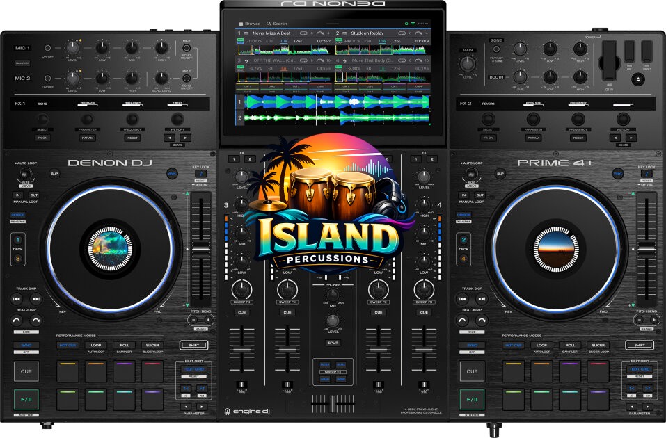 Denon DJ Prime 4+ Standalone DJ System