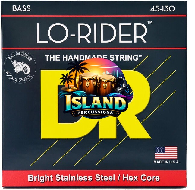 DR Strings Lo-Rider Stainless Steel Bass 5-String Pack