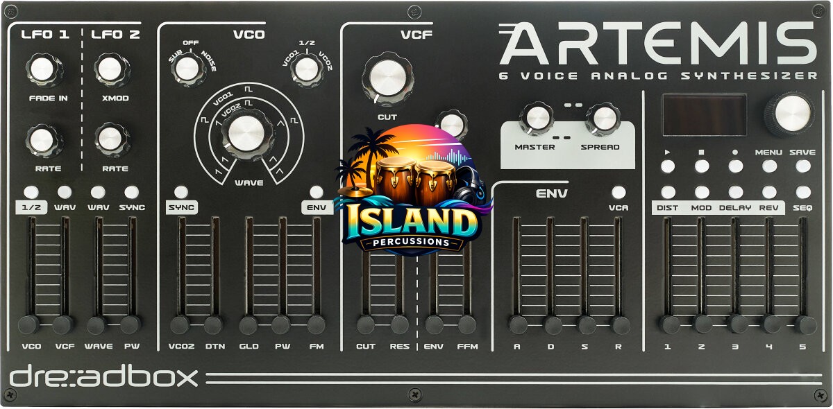Dreadbox Artemis 6-Voice Analog Synthesizer Module