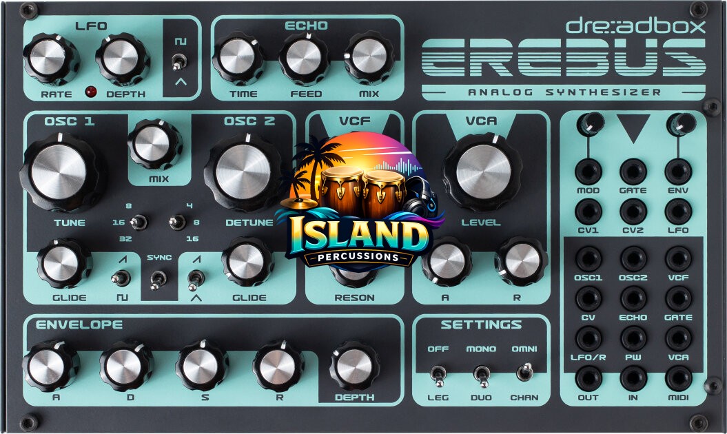 Dreadbox Erebus Paraphonic Analog Synthesizer