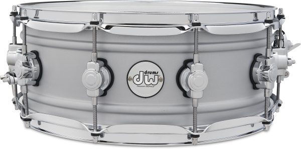 Drum Workshop Design Series Matte Aluminum Snare Drum