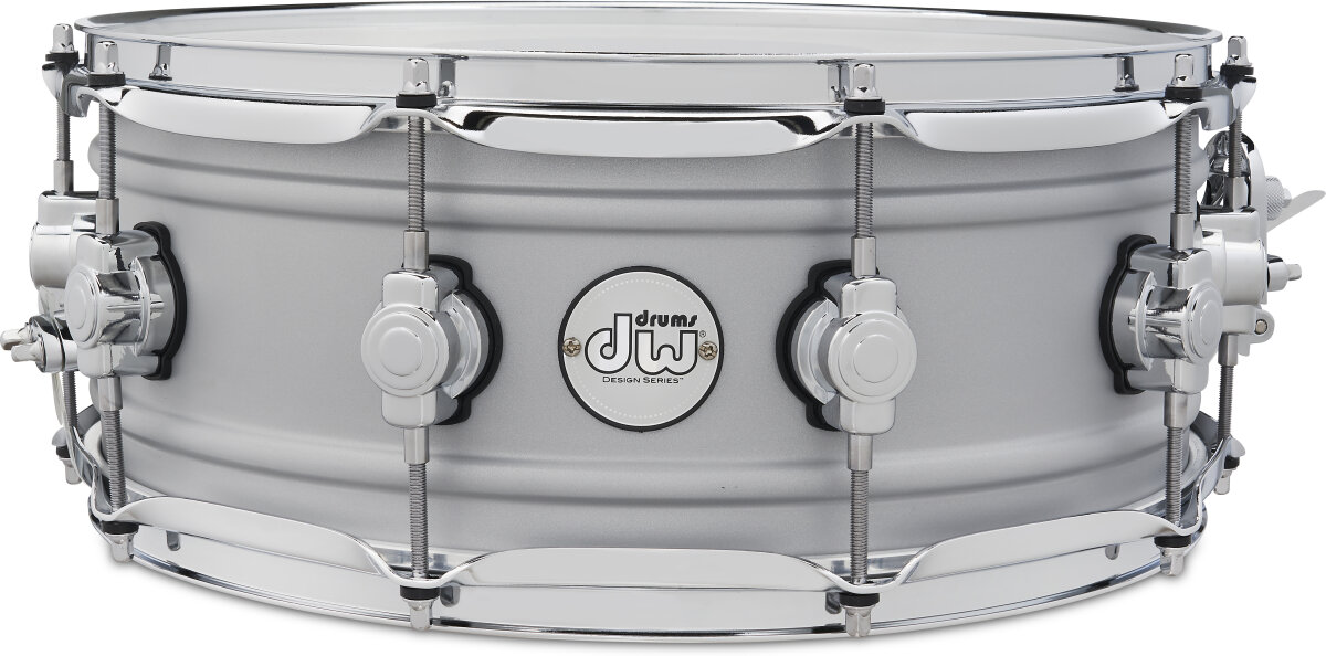 Drum Workshop Design Series Matte Aluminum Snare Drum