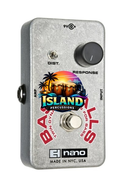 Electro-Harmonix BassBalls Twin Dynamic Envelope Filter Pedal