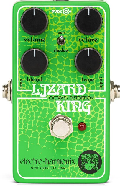 Electro-Harmonix Lizard King Bass Octave Fuzz Pedal