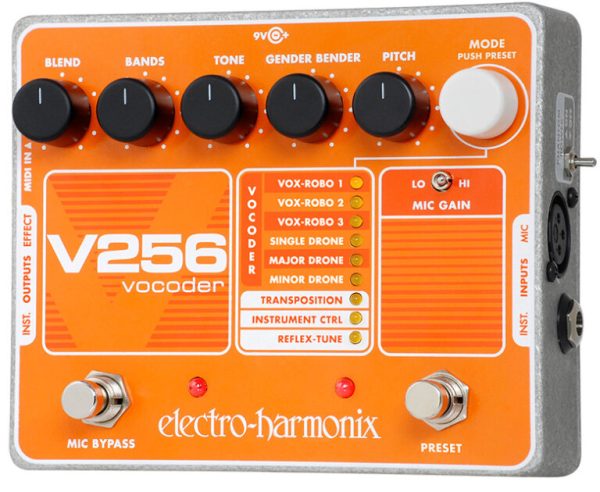 Electro-Harmonix V256 Vocoder Pedal with Reflex Tune