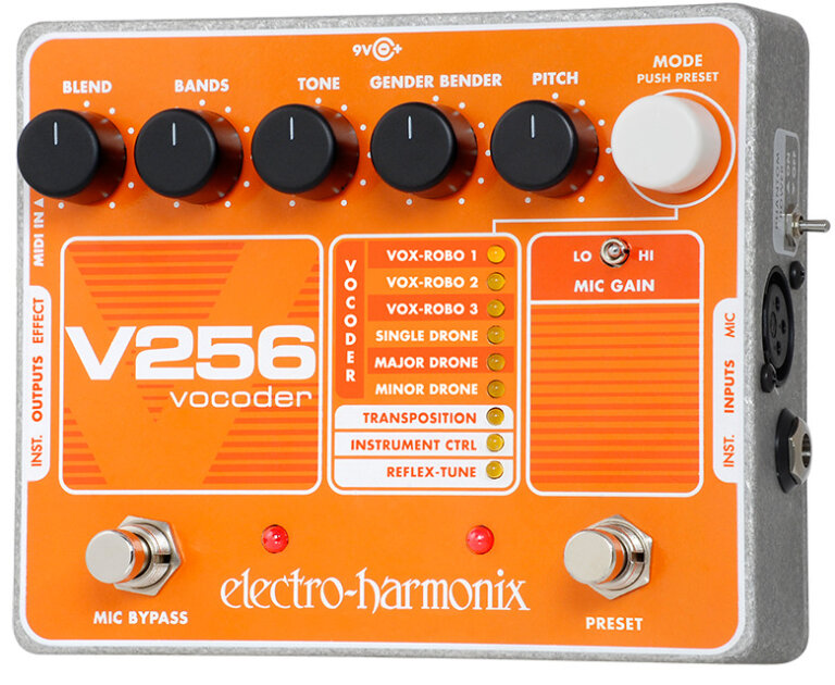 Electro-Harmonix V256 Vocoder Pedal with Reflex Tune