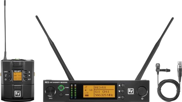 Electro-Voice RE3-BPCL Wireless Cardioid Lavalier Microphone System