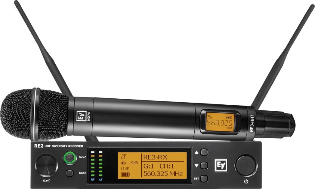Electro-Voice RE3-ND76 Wireless Vocal Microphone System
