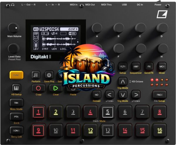 Elektron Digitakt II Sampler and Sequencer
