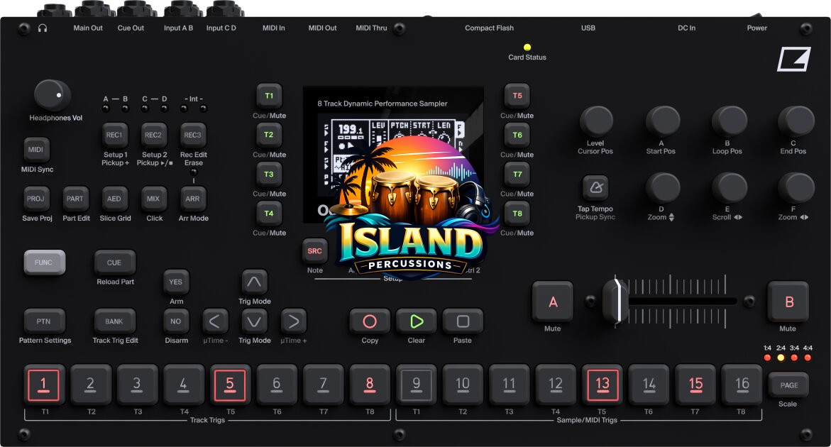 Elektron Octatrack MKII Desktop Sampler Sequencer