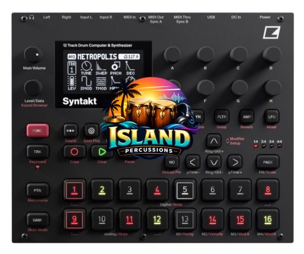 Elektron Syntakt Drum Computer and Synthesizer