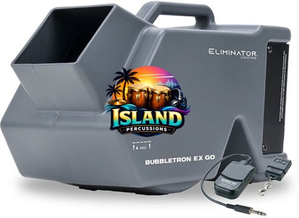 Eliminator Lighting Bubbletron EX Go Battery-Powered Bubble Machine