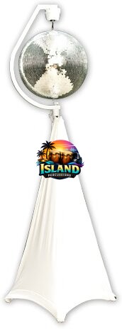 Eliminator Lighting Decor MBSK Mirror Ball Stand