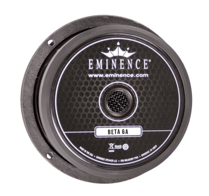 Eminence BETA-6A PA Speaker (350 Watts, 6.5")