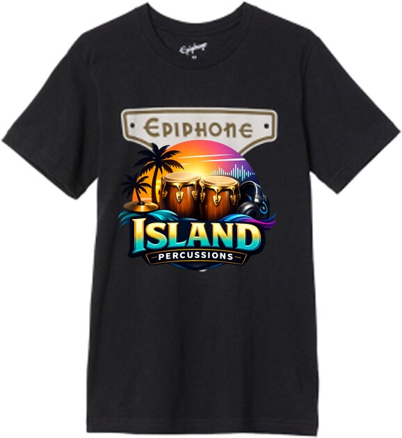 Epiphone Black Vintage Badge T-Shirt