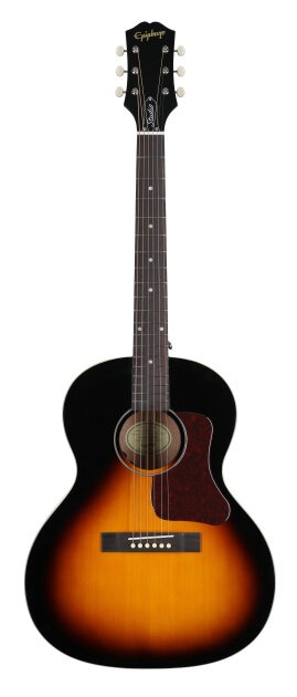 Epiphone Blues King Studio Parlor Acoustic-Electric Guitar (with Gig Bag)