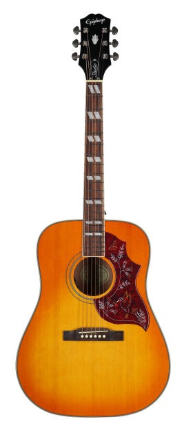 Epiphone Exclusive Hummingbird Studio Acoustic-Electric Guitar (with Gig Bag)