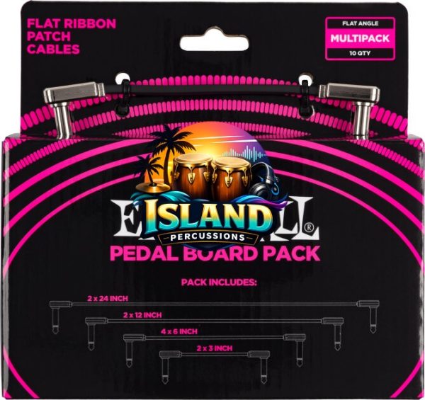 Ernie Ball Flat Ribbon Patch Cable Kit