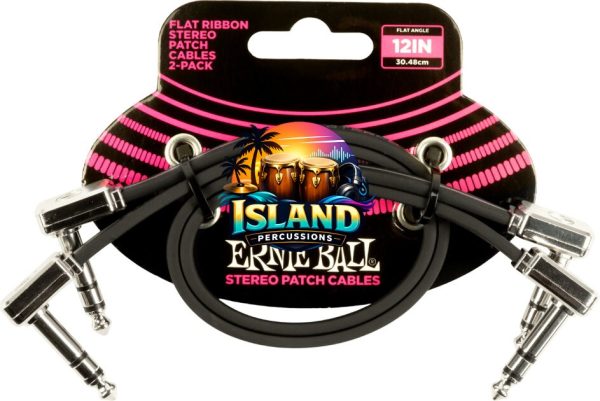 Ernie Ball Flat Ribbon Stereo Patch Cable