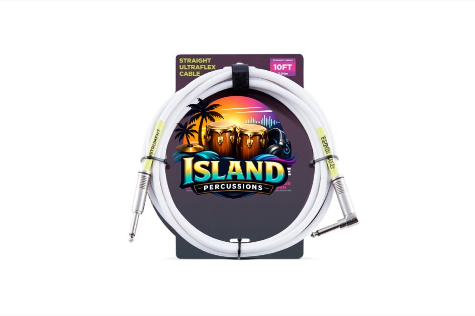 Ernie Ball Guitar Cable (Straight to Angle)