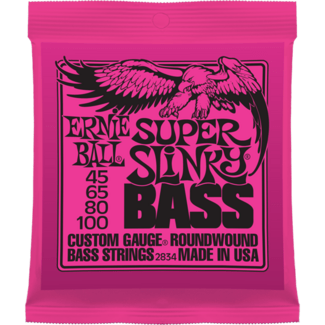 Ernie Ball P02834 Nickel Wound Super Slinky Electric Bass Strings